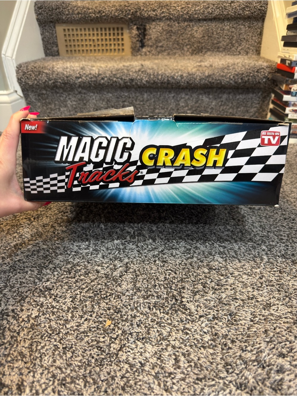 As Seen On TV Magic Tracks Glow Crash Set - Blue, Green, Yellow, Pink - Picture 5 of 10